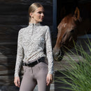 KLLarissa Damen Mesh Training Shirt Green Agave & Rainy Day