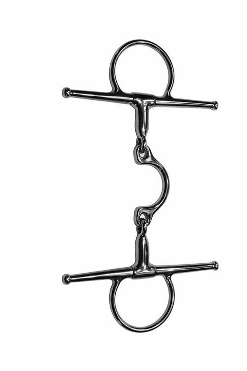 Glässini Knebel Gebiss mit Zungenfreiheit