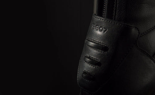EGO7 Aries Reitstiefel Schwarz / Lederstiefel