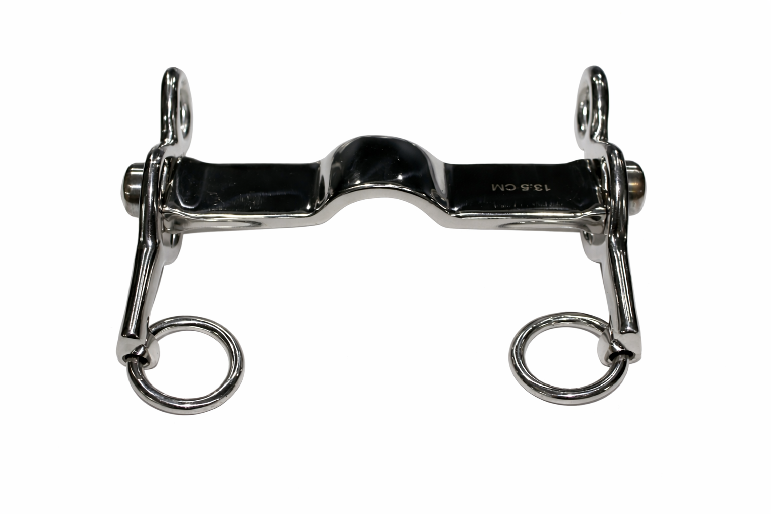 Glässini Gebiss Platten Pelham Kurze Aufzüge