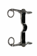 Glässini Gebiss Platten Pelham Kurze Aufzüge