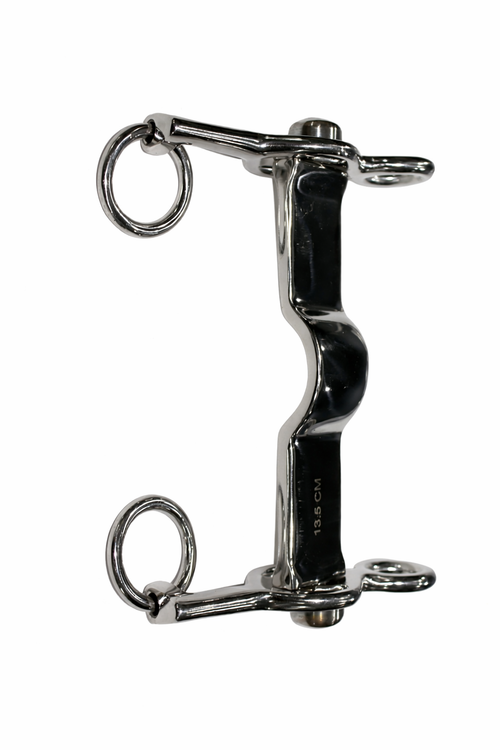 Glässini Gebiss Platten Pelham Kurze Aufzüge