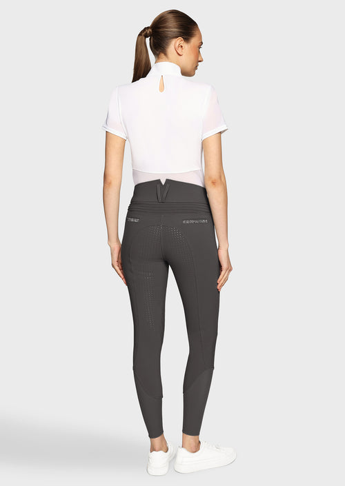 SAMSHIELD CLARANOCA DAMEN REITHOSE VOLL GRIP Magnet