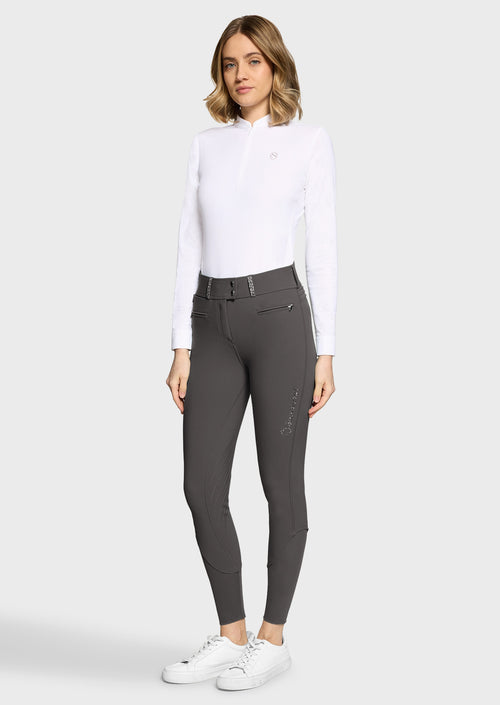 SAMSHIELD CLARANOCA DAMEN REITHOSE VOLL GRIP Magnet