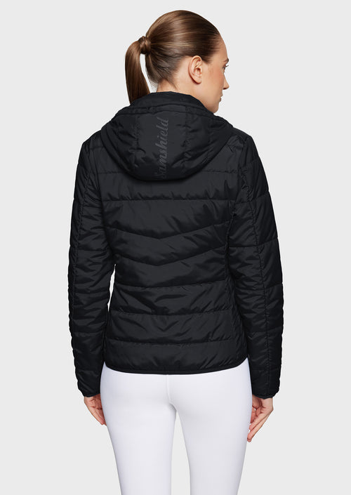 SAMSHIELD Damen Pufferjacke Davos Schwarz