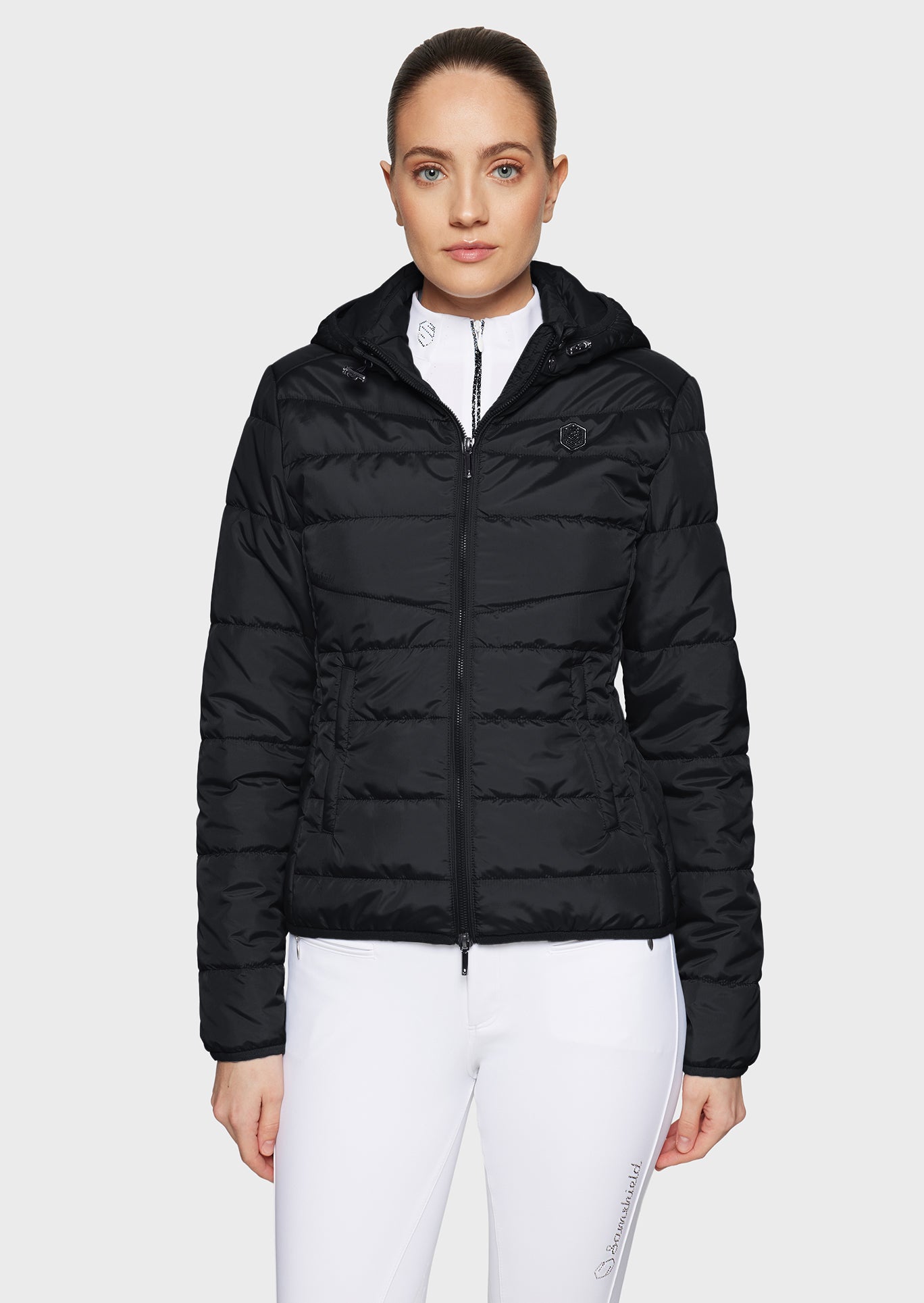 SAMSHIELD Damen Pufferjacke Davos Schwarz