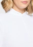 SAMSHIELD SHIRT LOU LONG SLEEVES  SS26 Weiß & Light Grey