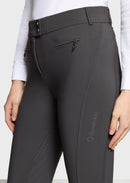 SAMSHIELD DAMEN OMEGA SPORT REITHOSE VOLL GRIP Weiß & Magnet