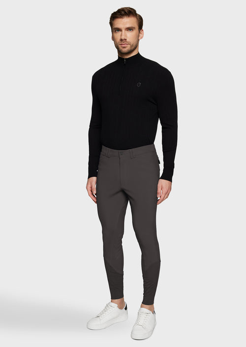 SAMSHIELD RAPHAEL HERREN REITHOSE KNIE GRIP Weiß & Magnet