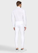 SAMSHIELD RAPHAEL HERREN REITHOSE KNIE GRIP Weiß & Magnet