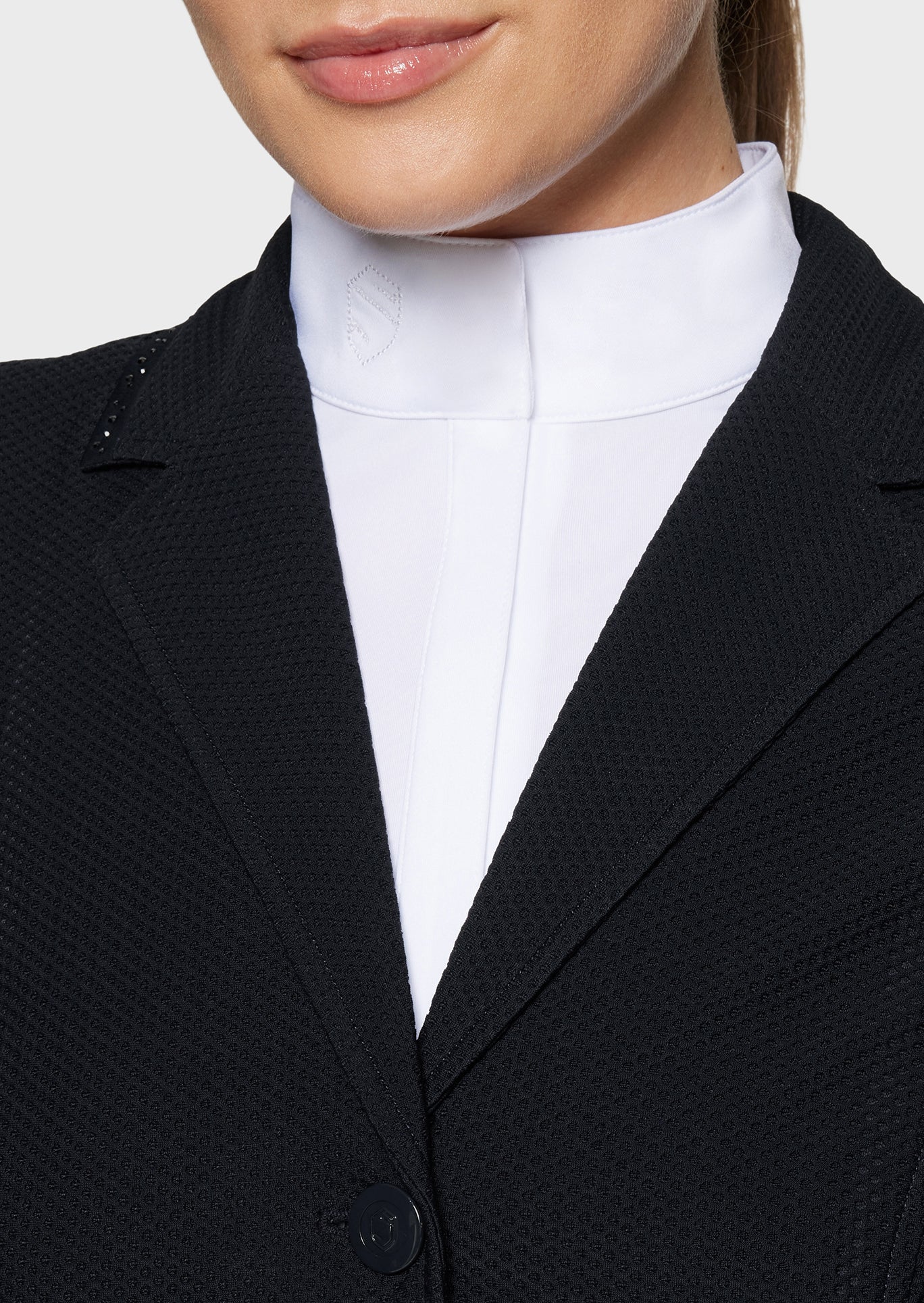 SAMSHIELD JACKET WELLINGTON CRYSTAL  SS26 Schwarz & Navy