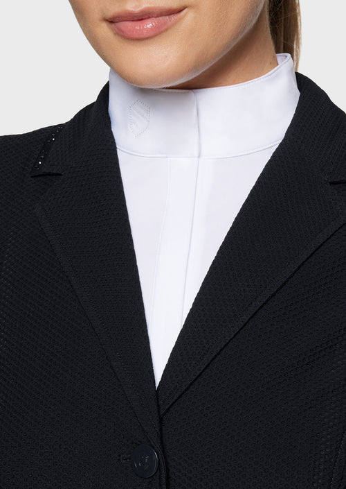 SAMSHIELD JACKET WELLINGTON CRYSTAL  SS26 Schwarz & Navy