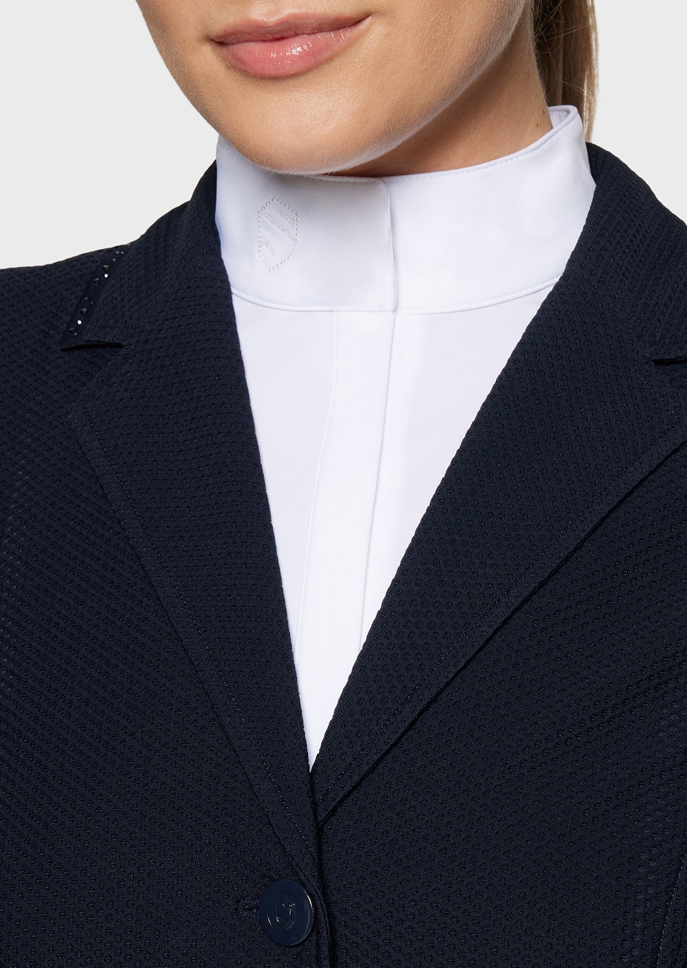 SAMSHIELD JACKET WELLINGTON CRYSTAL  SS26 Schwarz & Navy