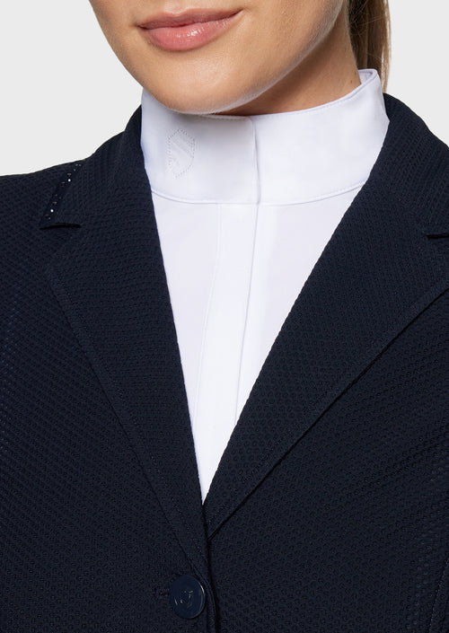 SAMSHIELD JACKET WELLINGTON CRYSTAL  SS26 Schwarz & Navy