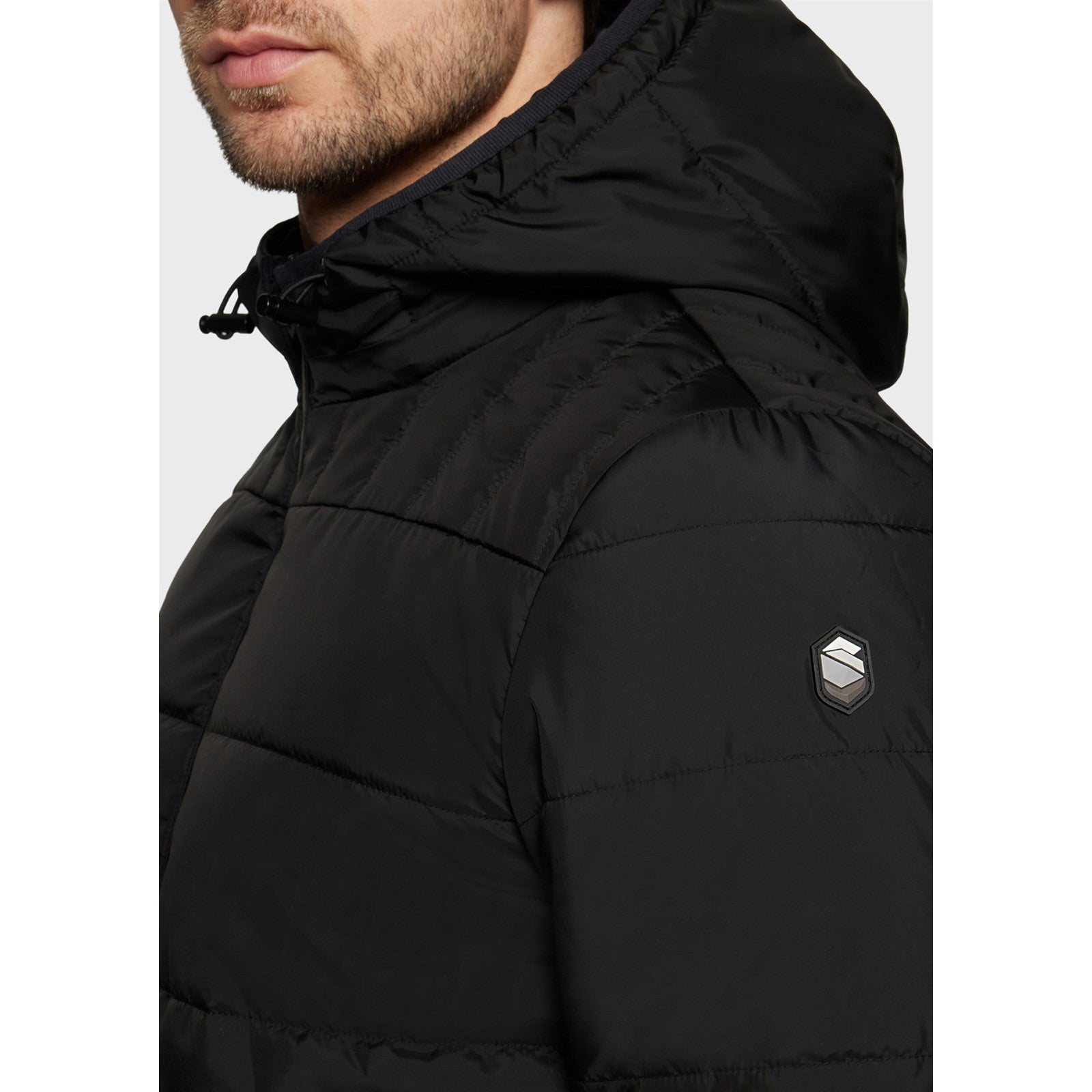 SAMSHIELD Herren Pufferjacke Aspen Schwarz