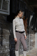 KLLarissa Damen Mesh Training Shirt Green Agave & Rainy Day