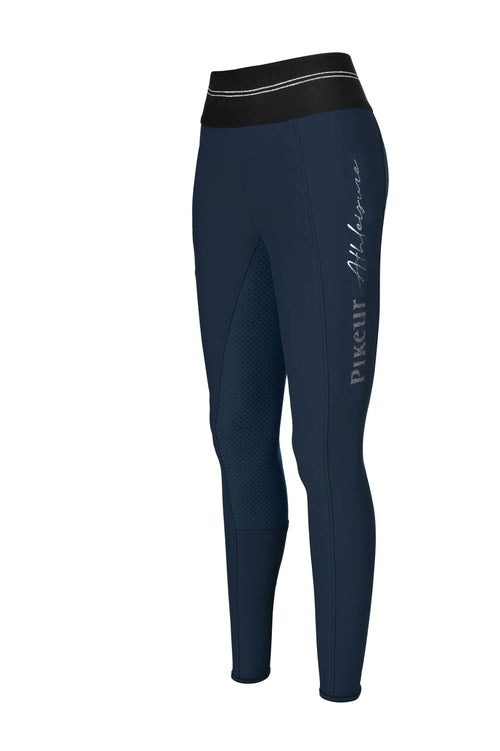 Pikeur GIA GRIP ATHLEISURE Softshell Reithose Navy