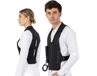 Freejump Airbagweste Damen,Herren & Kinder Airvest Plume, black