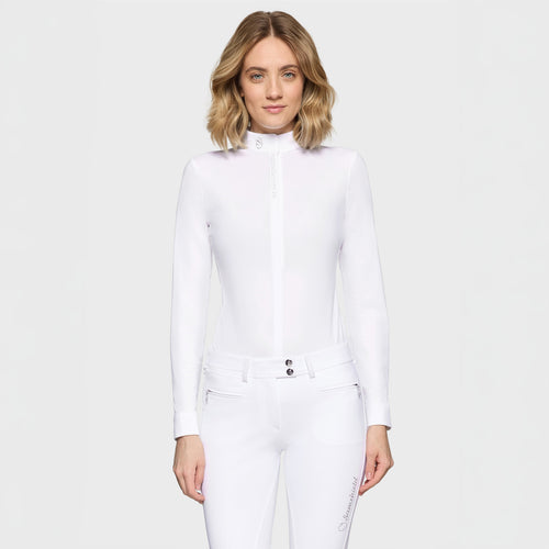 SAMSHIELD Roxanne Damen Turniershirt Premium weiß