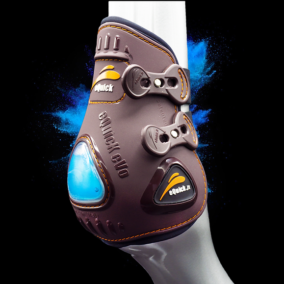 eQuick eVo Elastic Hinten Schwarz und Braun