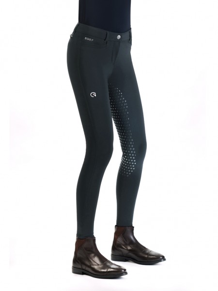 EGO7 Dressage FG Breeches Damenreithose Vollgrip / Full Grip / Weiß, Navy ....