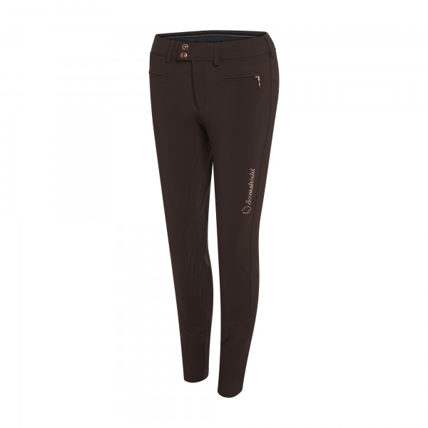 Samshield Damen Reithose Adele Choco Rose / Gold Kniegrip