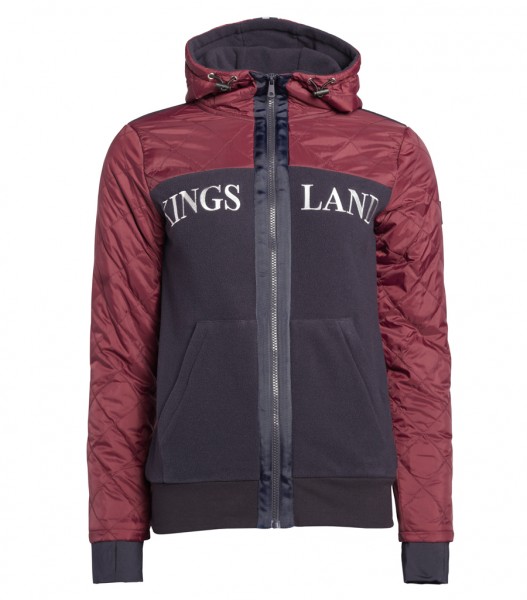 Kingsland KLsolis Isolierte Fleecejacke Damen Navy und Brown Iron