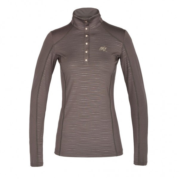 Kingsland KLNOVELLA TRAININGSSHIRT DAMEN Braun
