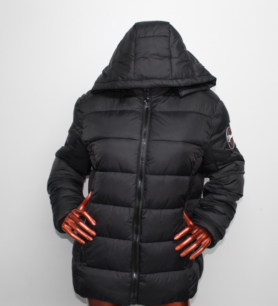 Glässini Apollo Unisex Winterjacke in Schwarz