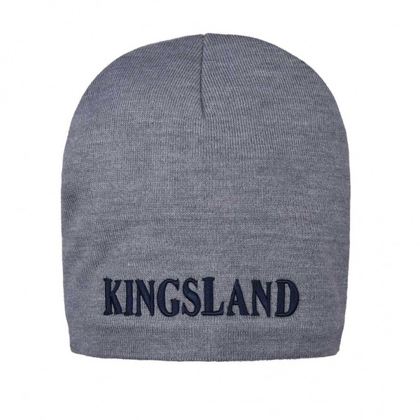 Kingsland Mütze KLdonal, flachgestrickt, unisex Grau
