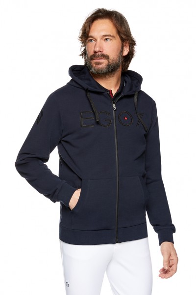 EGO7 Herren After Riding Sweatshirt Navy/Schwarz
