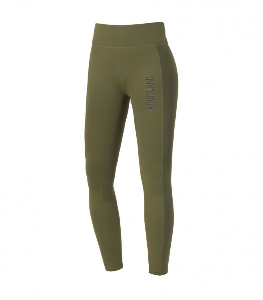 Kingsland KLkarina F-Tec Full-Grip Hose für Damen Olivegrün