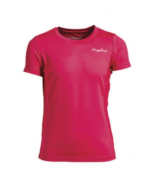 Kingsland KLpolina Mädchen T Shirt Navy und Rot/Pink