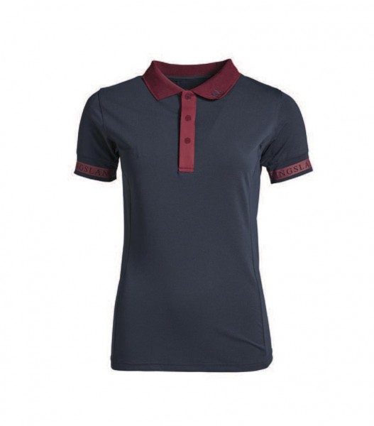 Kingsland KLprisha Ladies Technical Polo Shirt Navy und Grün