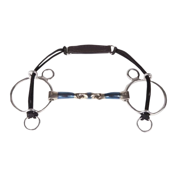Trust Aufziehtrense curbgag eliptical, sweet iron, 16mm