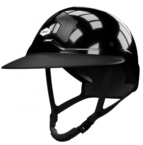 FLEX ON Armet Helm Großer Star Schirm Schwarz und Navy