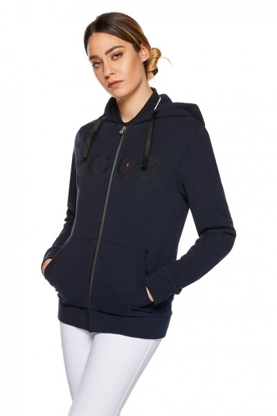 EGO7 Damen After Riding Sweatshirt Navy/ Schwarz