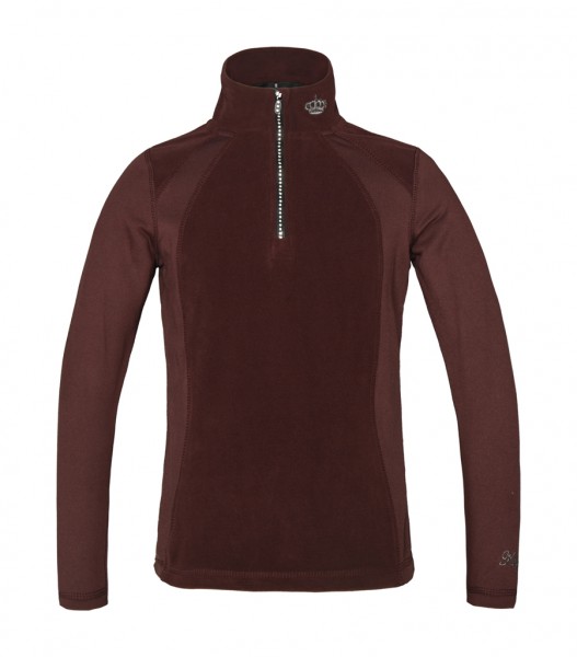 Kingsland KLreid Girls Microfleece-Pullover Red Fudge