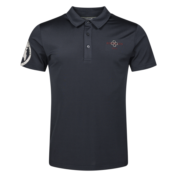 KINGSLAND KLbeckett Mens Pique Polo Shirt Navy