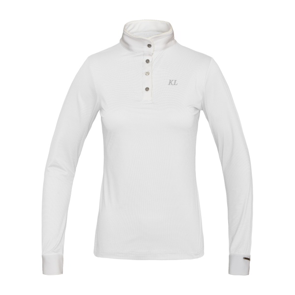KINGSLAND KLbridgette Ladies LS Show Shirt Weiß