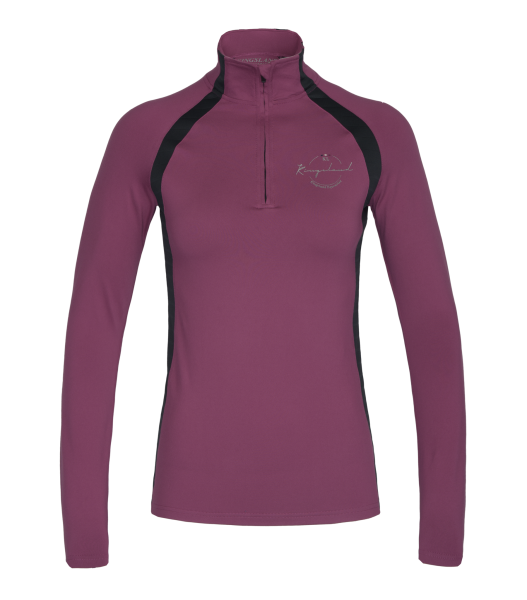 Kingsland KLnatalia Trainingsshirt mit ½ Zipper Damen Pink/Rose