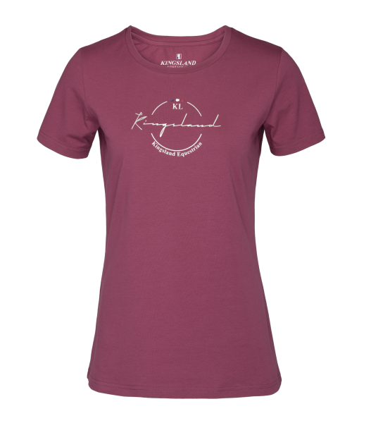 Kingsland KLnida T-Shirt Damen Navy- Pink/Rose