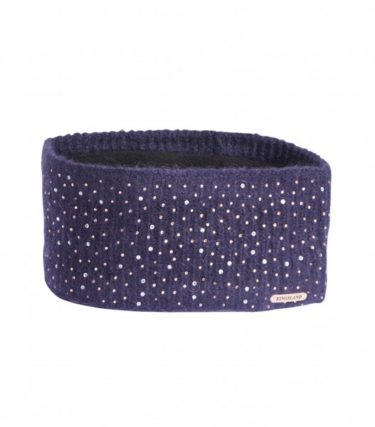 Kingsland KLsamara Strickhaarband Damen Navy, Brown Iron und Green Black Ink