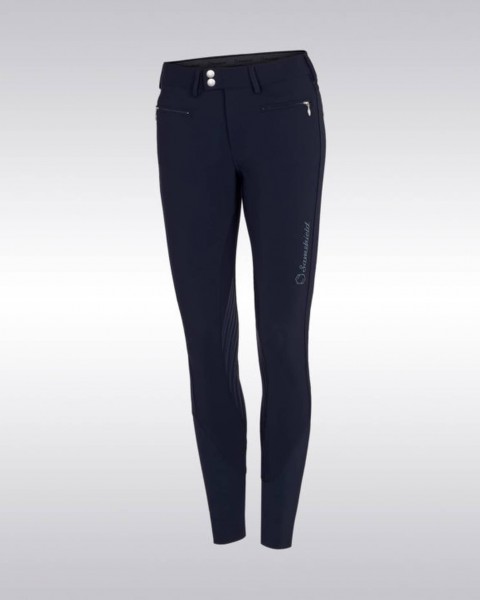 Samshield Adele V2 Kniegrip Damen Reithose Weiß und Navy