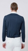 Vorschau: SAMSHIELD Arthur Herren Langarm Shirt Navy und Weiß Vorschau: SAMSHIELD Arthur Herren Langarm Shirt Navy und Weiß